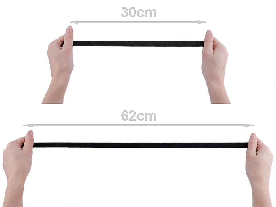 Pruženka hladká šíře 15 mm tkaná BÍLÁ