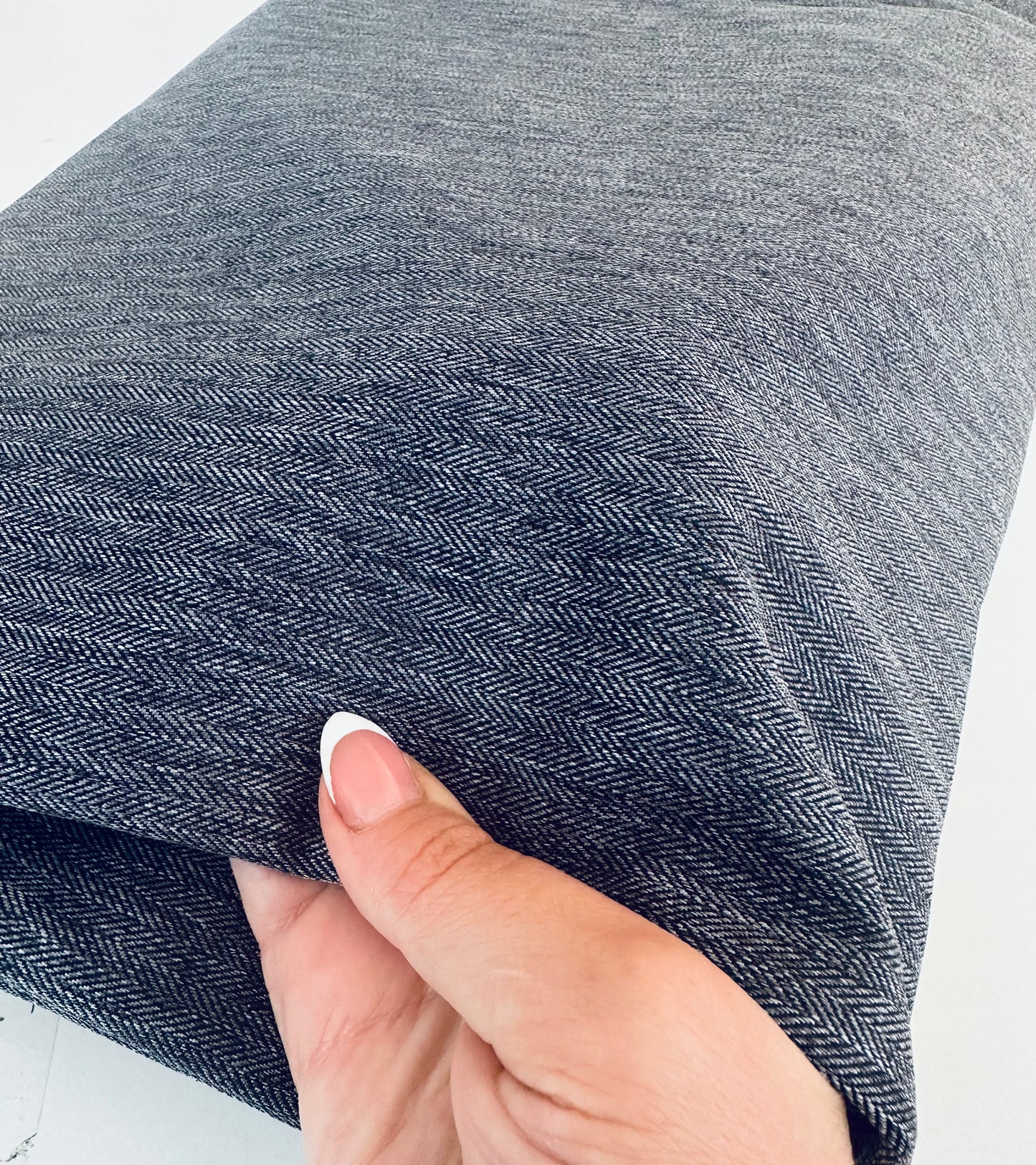 Softshell - Rybí kost tmavě šedá