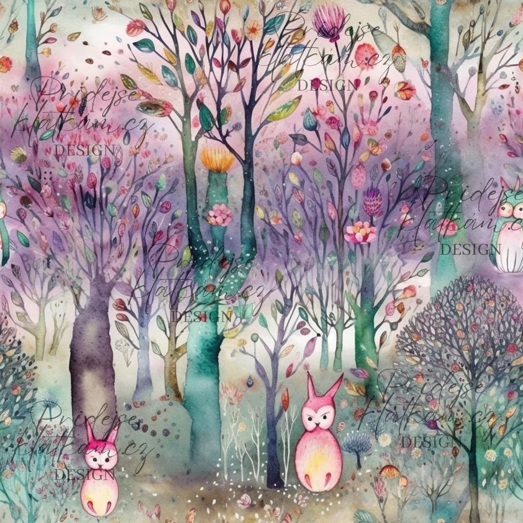 Žebrovaný úplet -  Říše snů sova