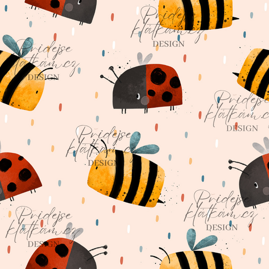 Úplet - Včelky a berušky