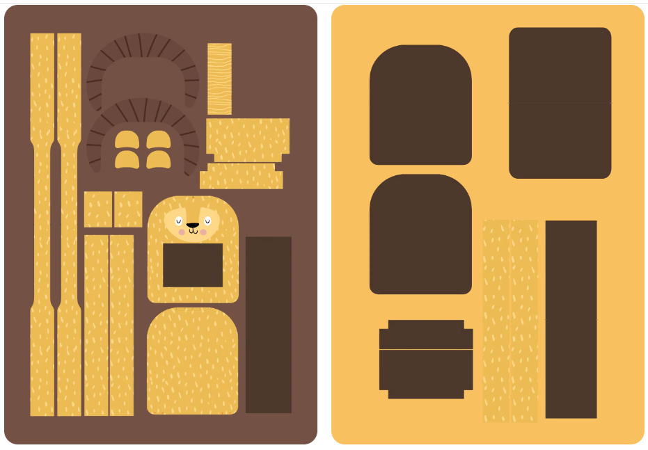 Panel na zvířátkový baťoh