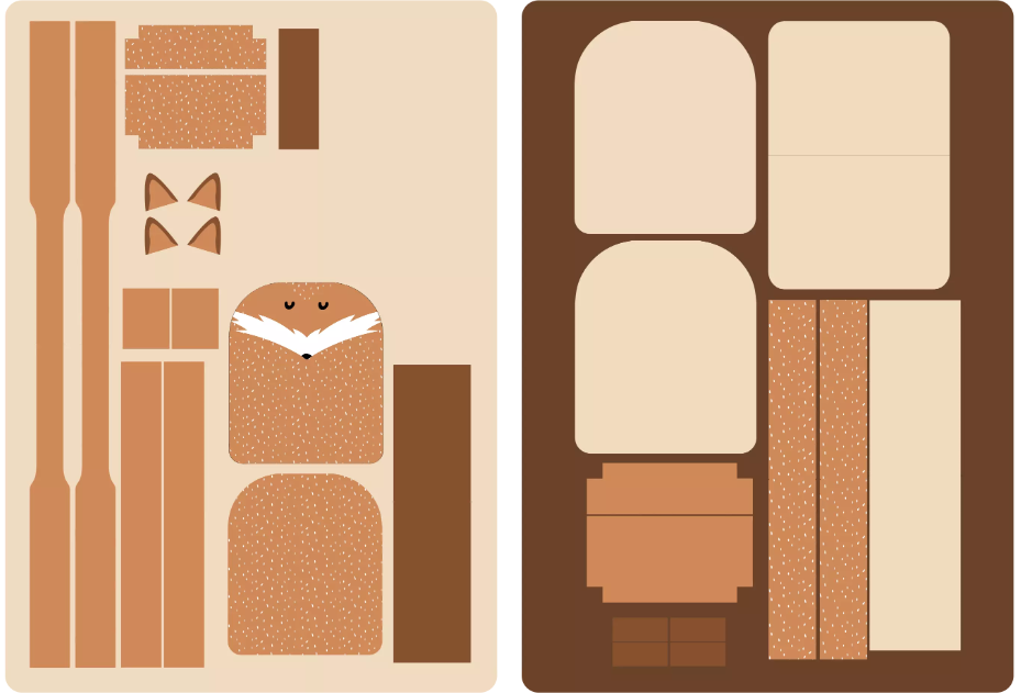 Panel na zvířátkový baťoh