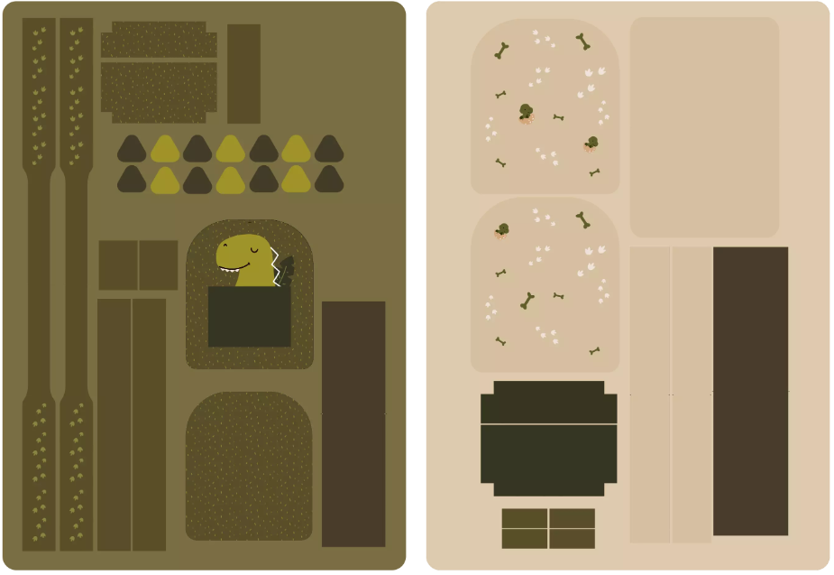 Panel na zvířátkový baťoh