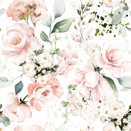 Bambusová viskóza - Růže (kusovka 110cm)